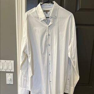 Peter Millar White Men's Shirt  xl